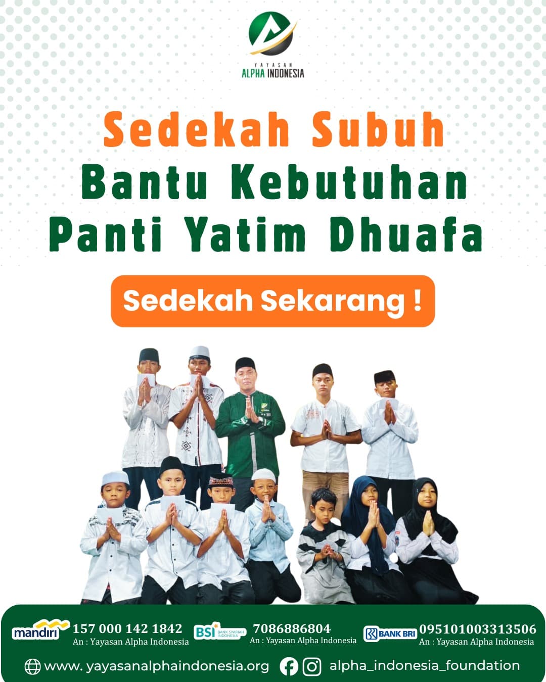 Foto kegiatan santri Panti Asuhan Fadhillah Ihsan
